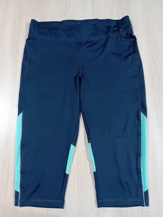 Leggings Crivit donna blu/azzurro taglia L