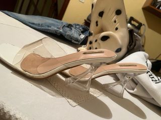 Tacones MICHELE K blancos