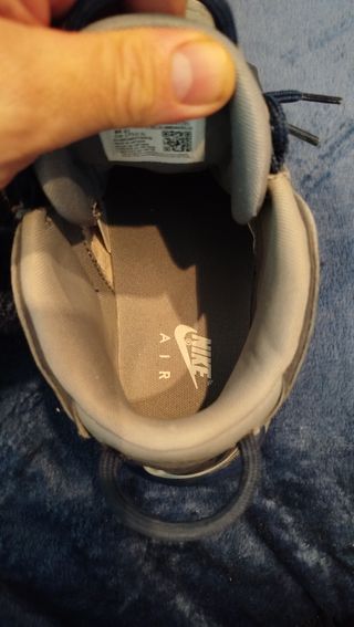 Zapatillas Nike Air More Uptempo Gris/Azul