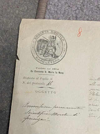 Lotto 14 documenti storici