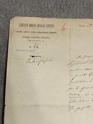 Lotto 14 documenti storici