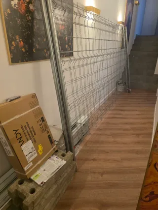 Vallas de obra metálicas nuevas