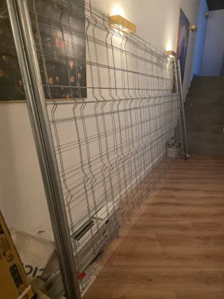 Vallas de obra metálicas nuevas