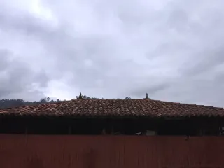 Teja rústica de barro