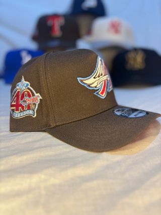 Gorra Marrón y Multicolor