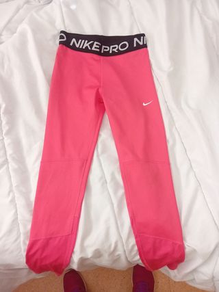 Mallas Nike Pro Mujer Rosa