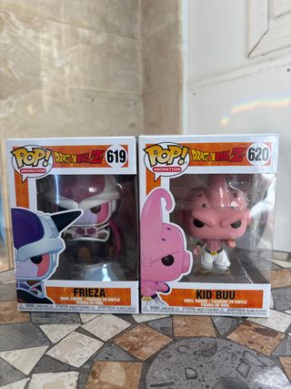 Funko Pop! Dragon Ball Z Frieza 619 y Kid Buu 620