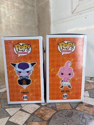 Funko Pop! Dragon Ball Z Frieza 619 y Kid Buu 620