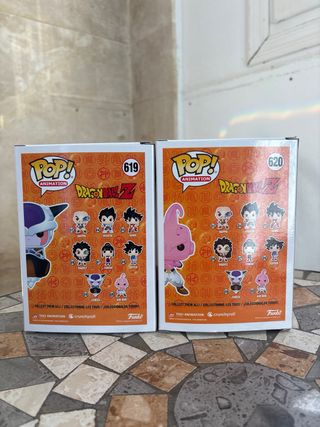 Funko Pop! Dragon Ball Z Frieza 619 y Kid Buu 620