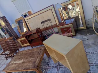 Muebles varios: madera y metal