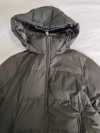 Abrigo acolchado plumas