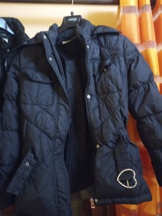 Giubbotto invernale ragazza nero