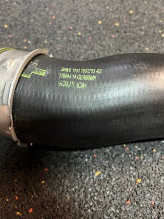 Tubo intercooler BMW 320D E91