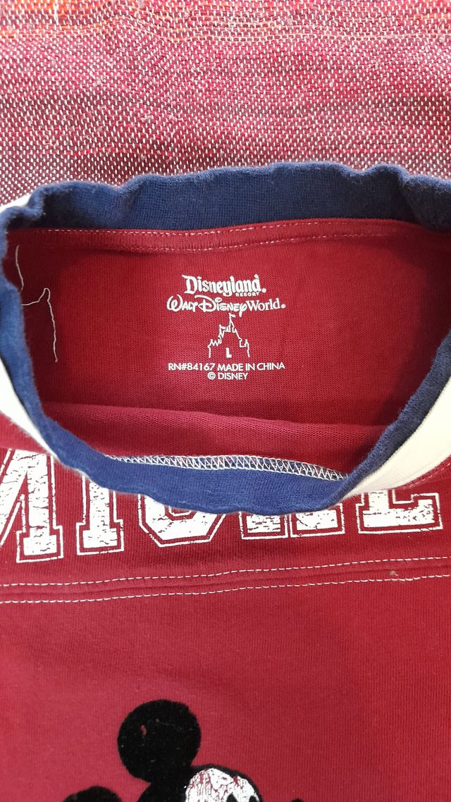 Camiseta Mickey Mouse Disneyland Talla L