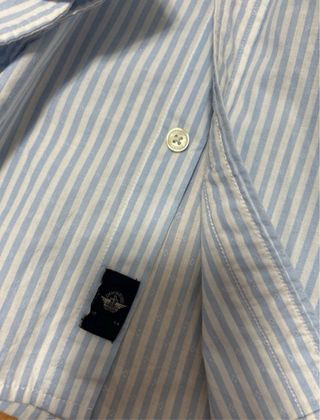 Camisa Dockers Rayas Azul Talla XL