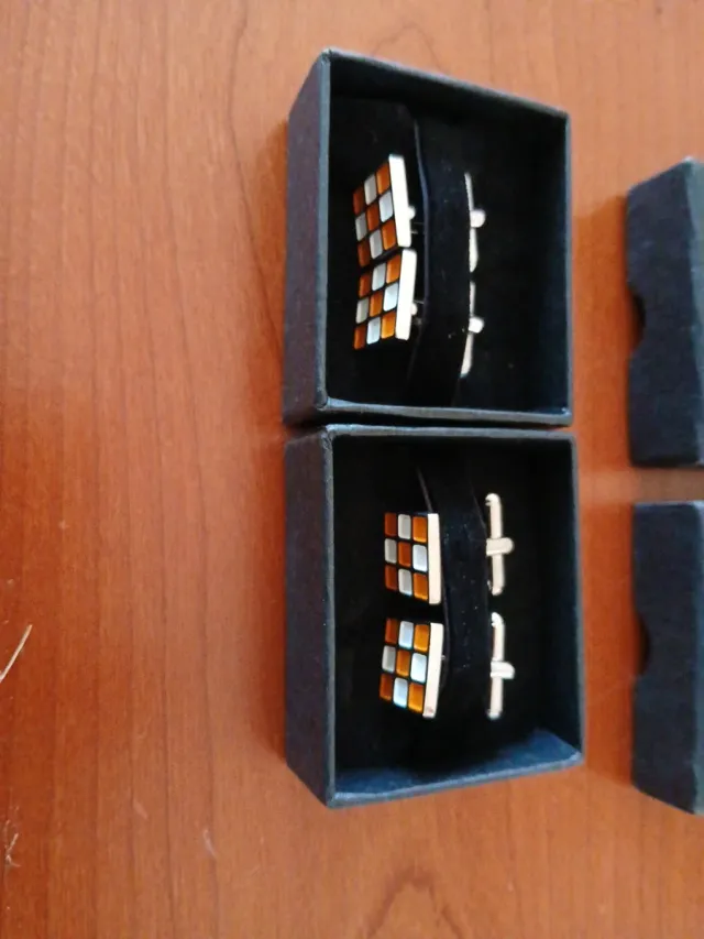 2 Pares Gemelos Chivas Naranja Blanco Estuche