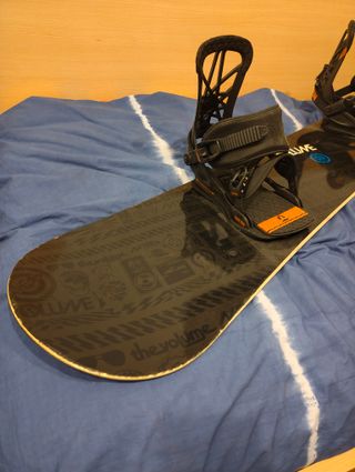 Tabla Snowboard Nitro + Fijaciones Union