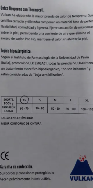 Pantalones Largos VULKAN Negros. Talla XS y  XL