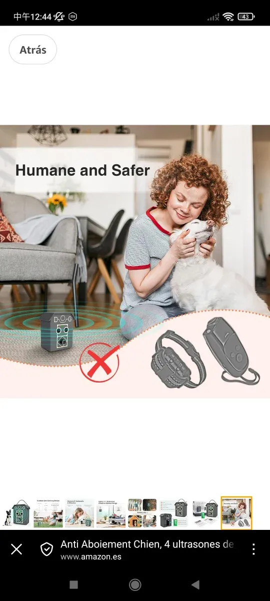 Dispositivo Anti Ladridos 4 Frecuencias