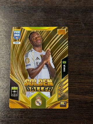 Golden Baller Vini Jr. - Cartolina collezionabile Panini FIFA 365