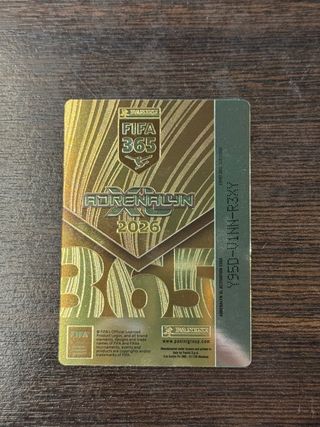 Golden Baller Vini Jr. - Cartolina collezionabile Panini FIFA 365