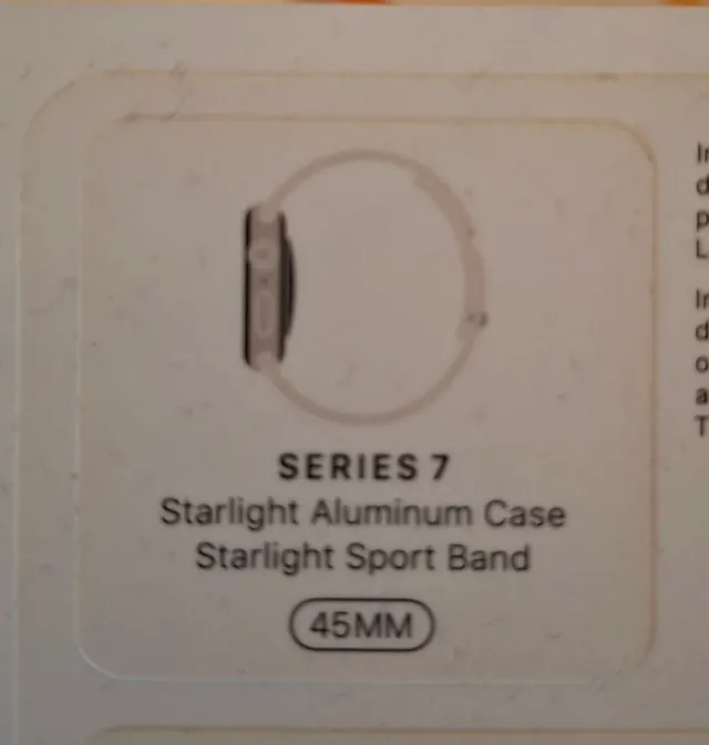 Apple Watch Series 7 Piezas