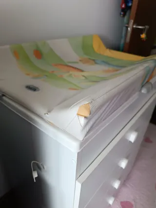 Cómoda cambiador con bañera Cam