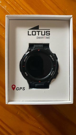 Reloj Lotus Smartime GPS Negro