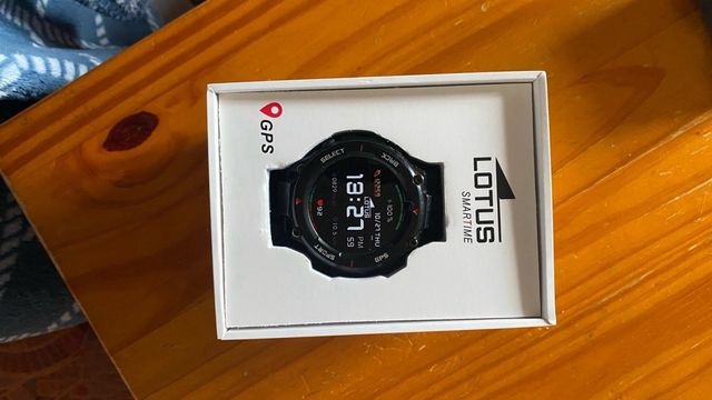 Reloj Lotus Smartime GPS Negro