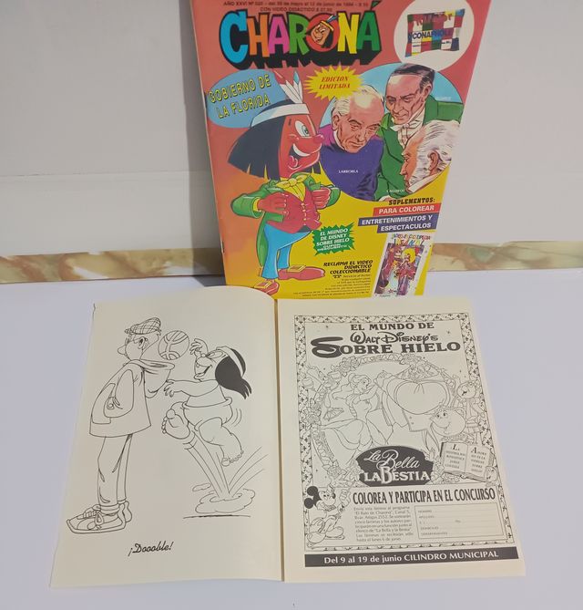 Antigua Revista Charoná n525 1994 Uruguay