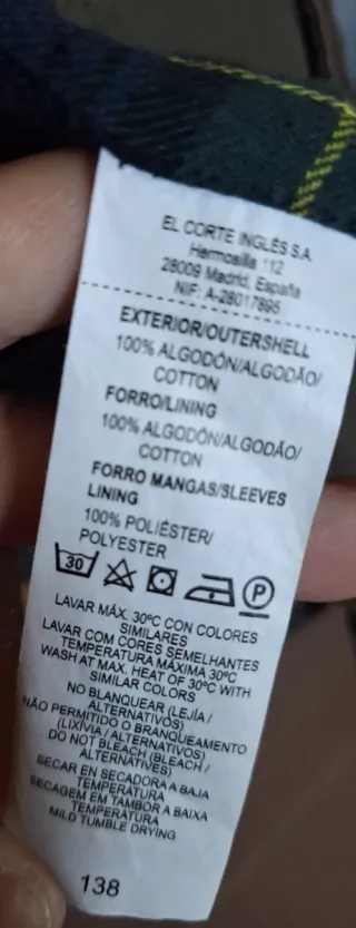 Cazadora tipo Barbour