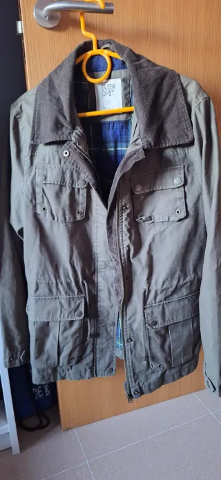 Cazadora tipo Barbour