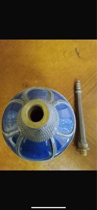 Antica decorazione orientale blu