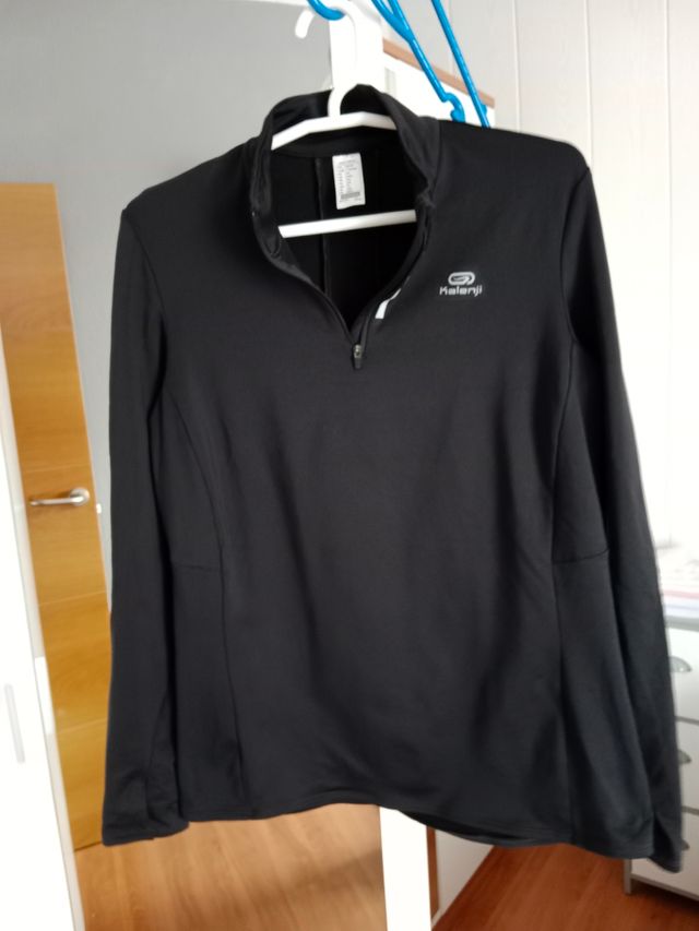 Camiseta deportiva Kalenji negra