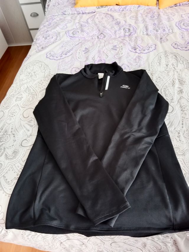 Camiseta deportiva Kalenji negra