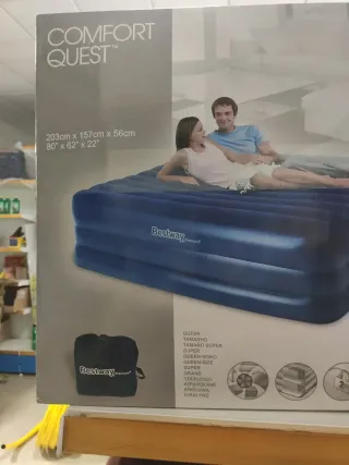 Colchón Hinchable Bestway Queen 203x157x56cm