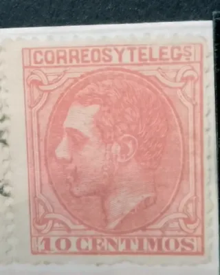 Sello Alfonso XII 10 Céntimos Correos