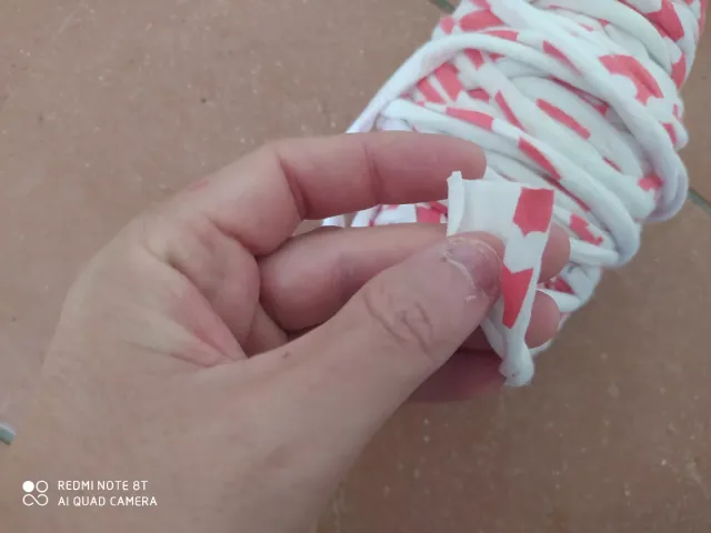 Bobinas de trapillo para manualidades