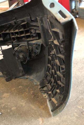 PARAGOLPES DELANTERO RENAULT SCENIC 2 2007 AZUL