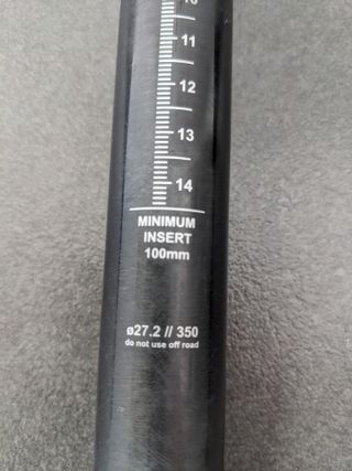 Tija Orbea OC Carbono 27.2 350 mm