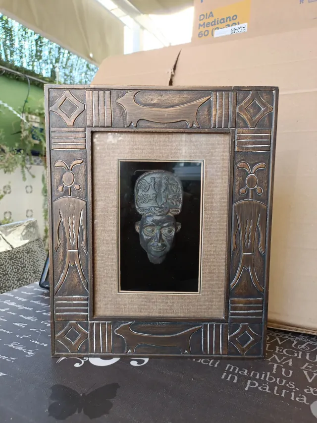 Quadro Tribal con Maschera