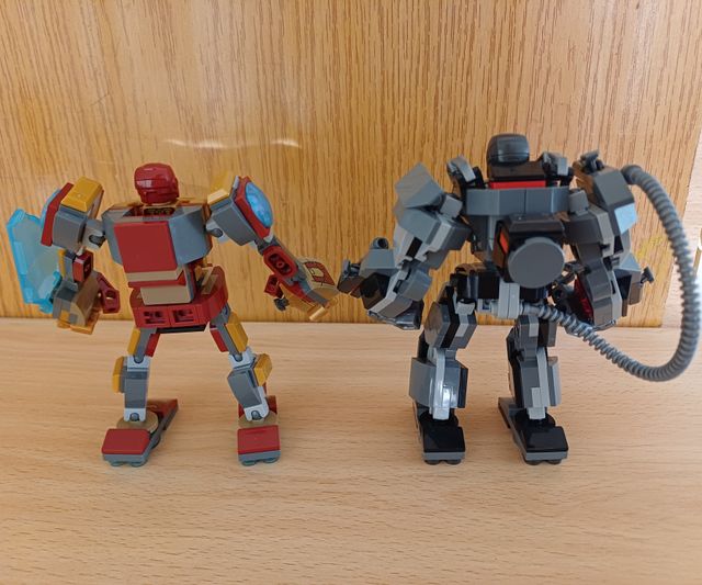 Lego Iron Man y War Machine