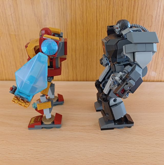 Lego Iron Man y War Machine