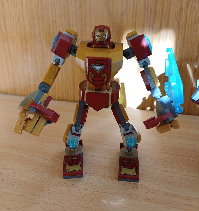 Lego Iron Man y War Machine