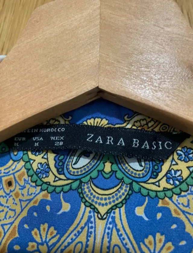 Camisa Zara Estampada