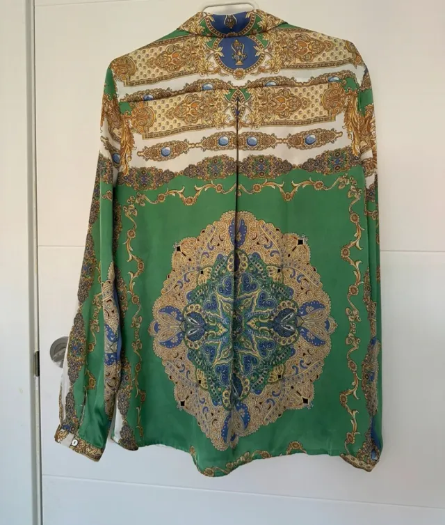 Camisa Zara Estampada