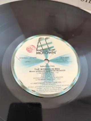 The Woman in Red - Colonna Sonora Originale