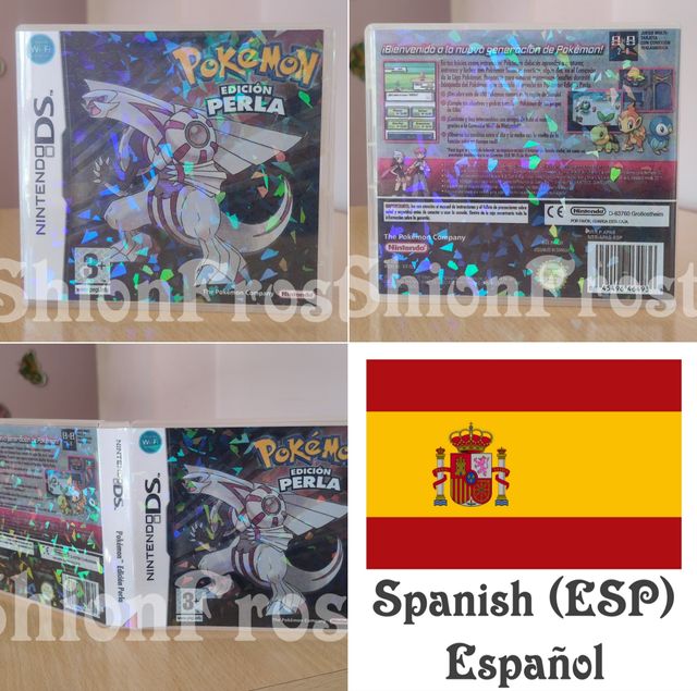 Caja HOLOGRÁFICA TRIÁNGULOS Pokémon Perla