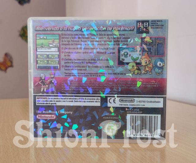 Caja HOLOGRÁFICA TRIÁNGULOS Pokémon Perla