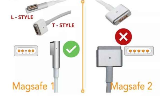 Cargadores macbook originales magsafe 1 60W y 85W